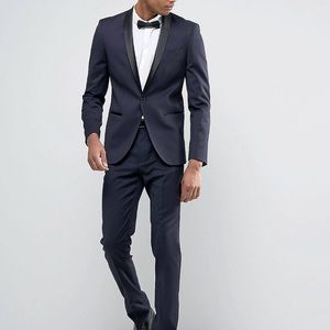 ASOS Tall Midnight Blue Tuxedo